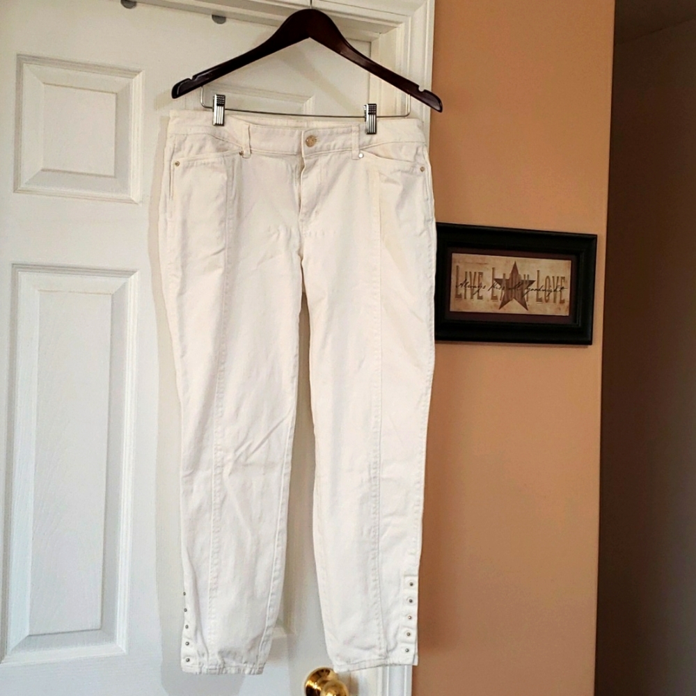 White House Black Market Women's White jeans - #53-T💛
